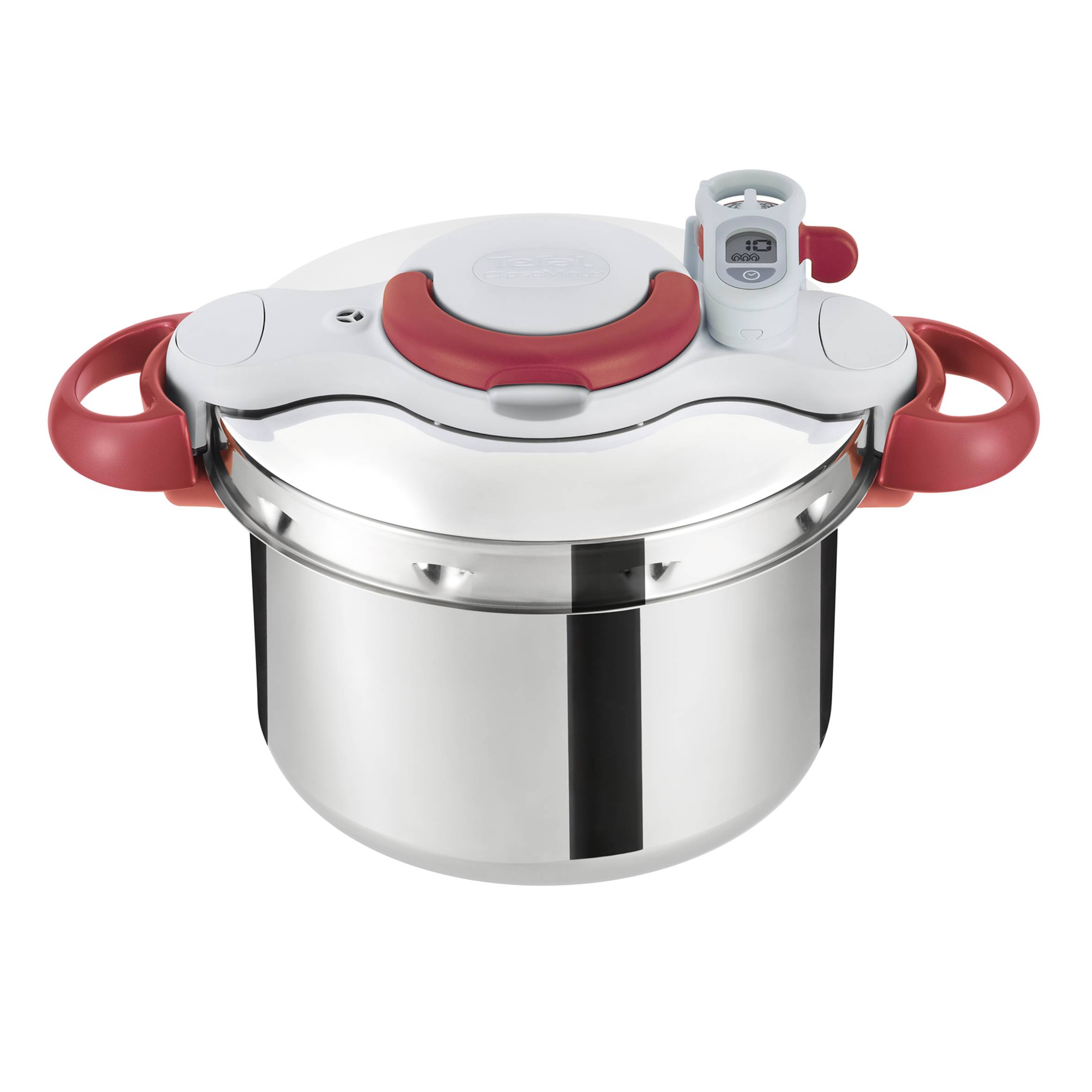 Clipso Minut' Perfect Schnellkochtopf 6L mit Garkorb und Timer, P46207