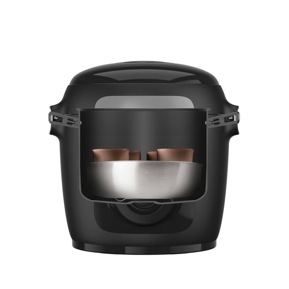 Set mit 4 Glasbehältern à 125 ml für Schnellkochtopf-Modelle / Cookeo®-Modelle / Heißluftfritteusen-Modelle