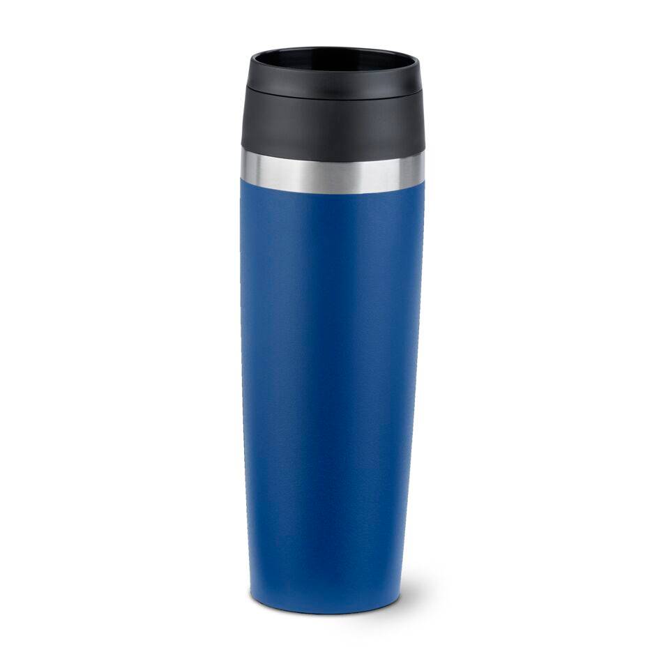 Travel Mug Isolierbecher 0,5 l, mit Pulverbeschichtung, dunkelblau, N20236