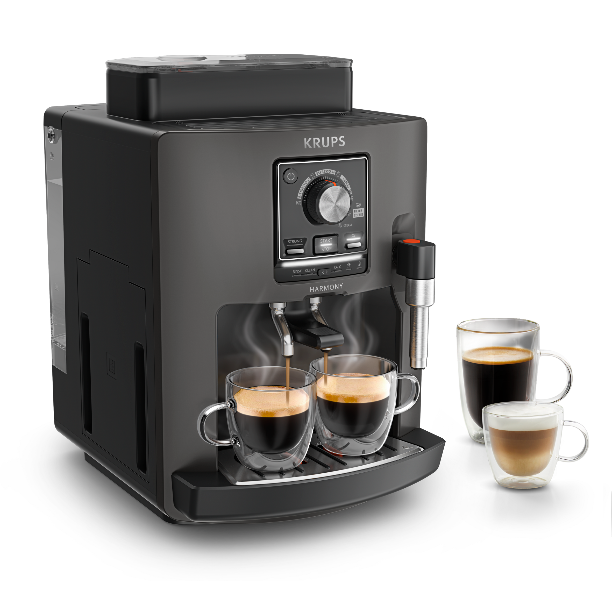 Harmony, vollautomatische Espressomaschine, 4 Getränke