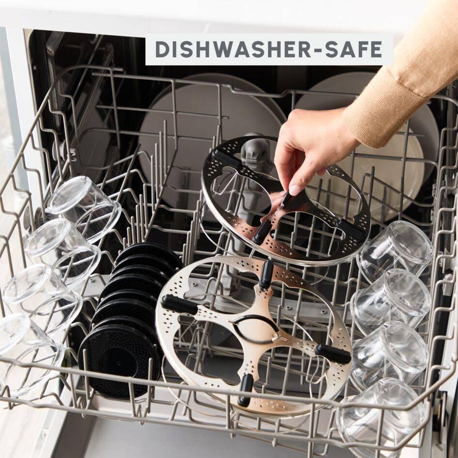 Set mit 8 Gläsern, Zubehör für multifunktionales Küchengerät Cookeo, einfache Handhabung XA6140E2