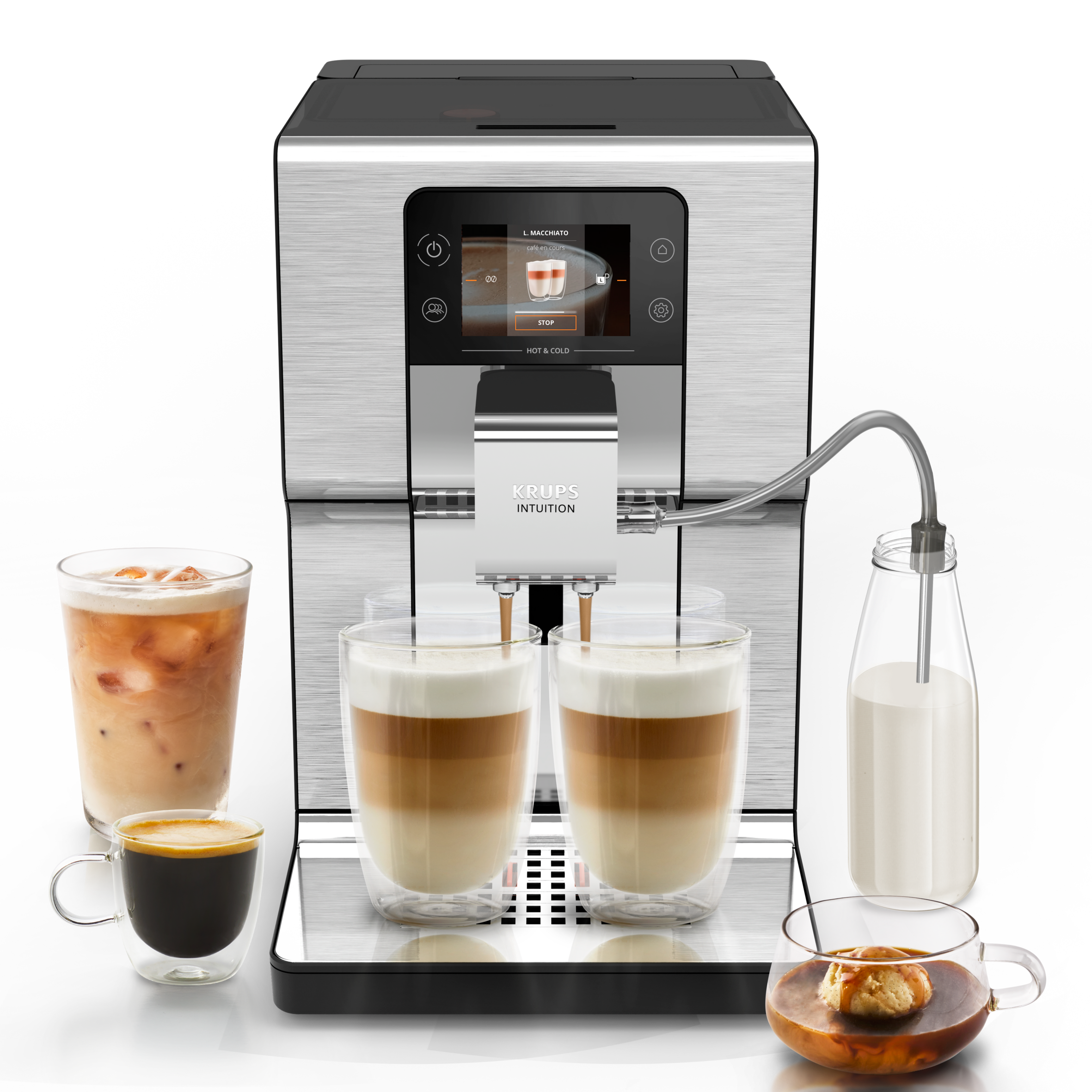 Intuition Experience Hot&Cold, Espresso-Kaffeevollautomat, EA879EE0