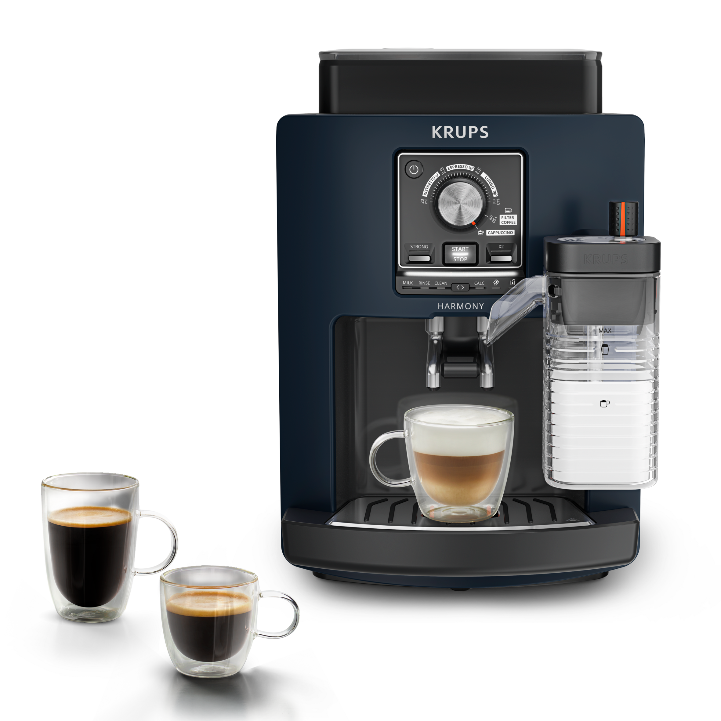 Harmony Milk, vollautomatische Espressomaschine, 5 Getränke