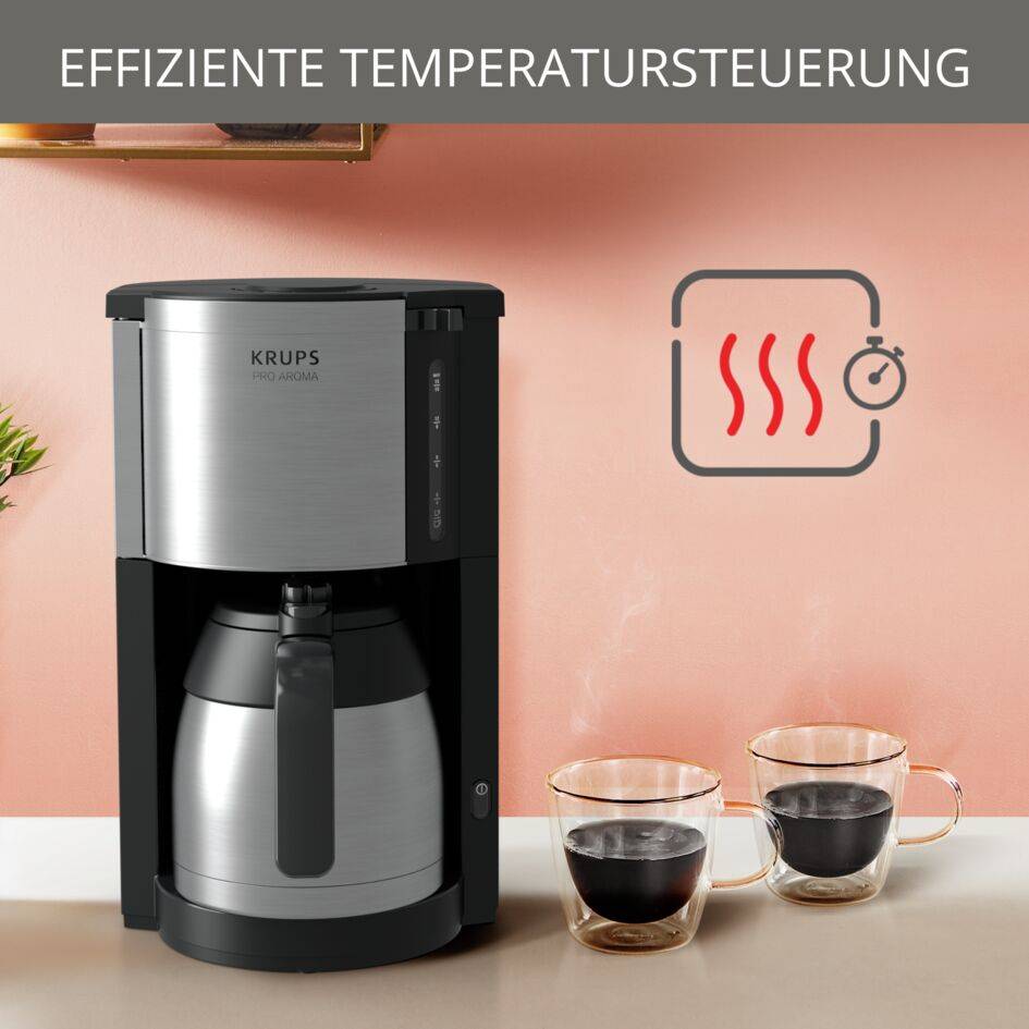 Pro Aroma Thermo Filterkaffeemaschine KM305D