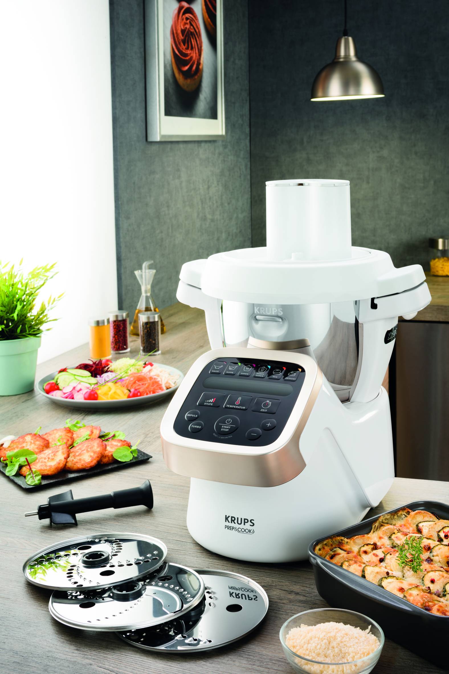 Prep&Cook Shred & Slice Multizerkleinerer XF551D10