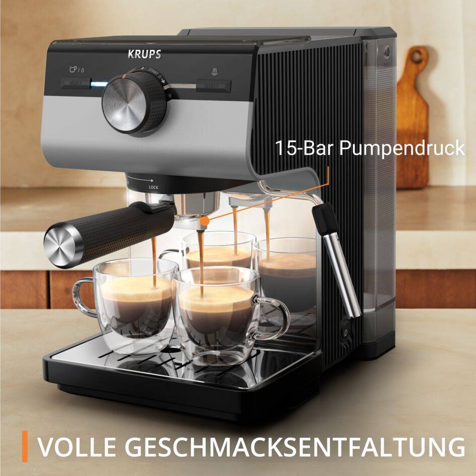 Authentic+ Siebträgermaschine XP384E