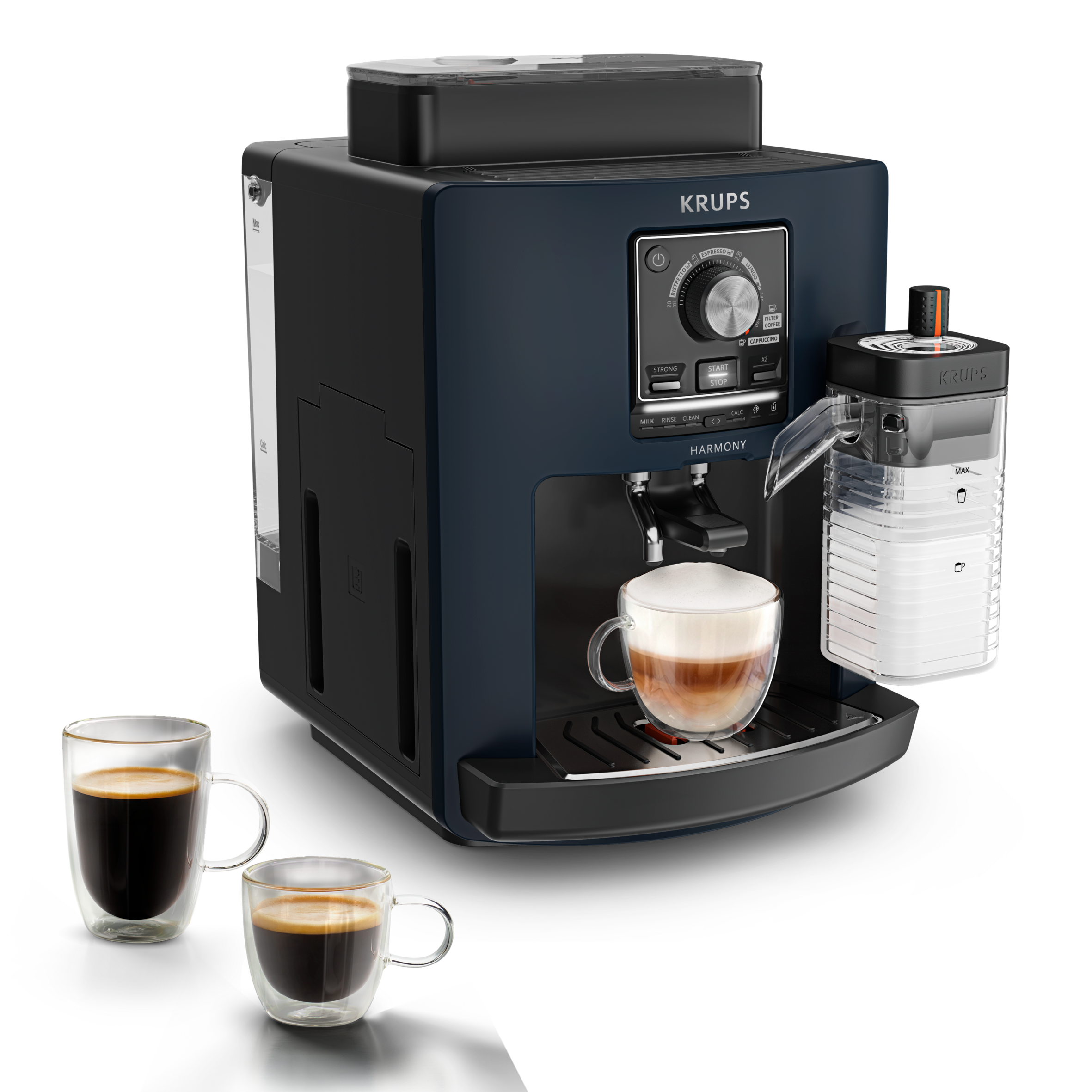 Harmony Milk, vollautomatische Espressomaschine, 5 Getränke
