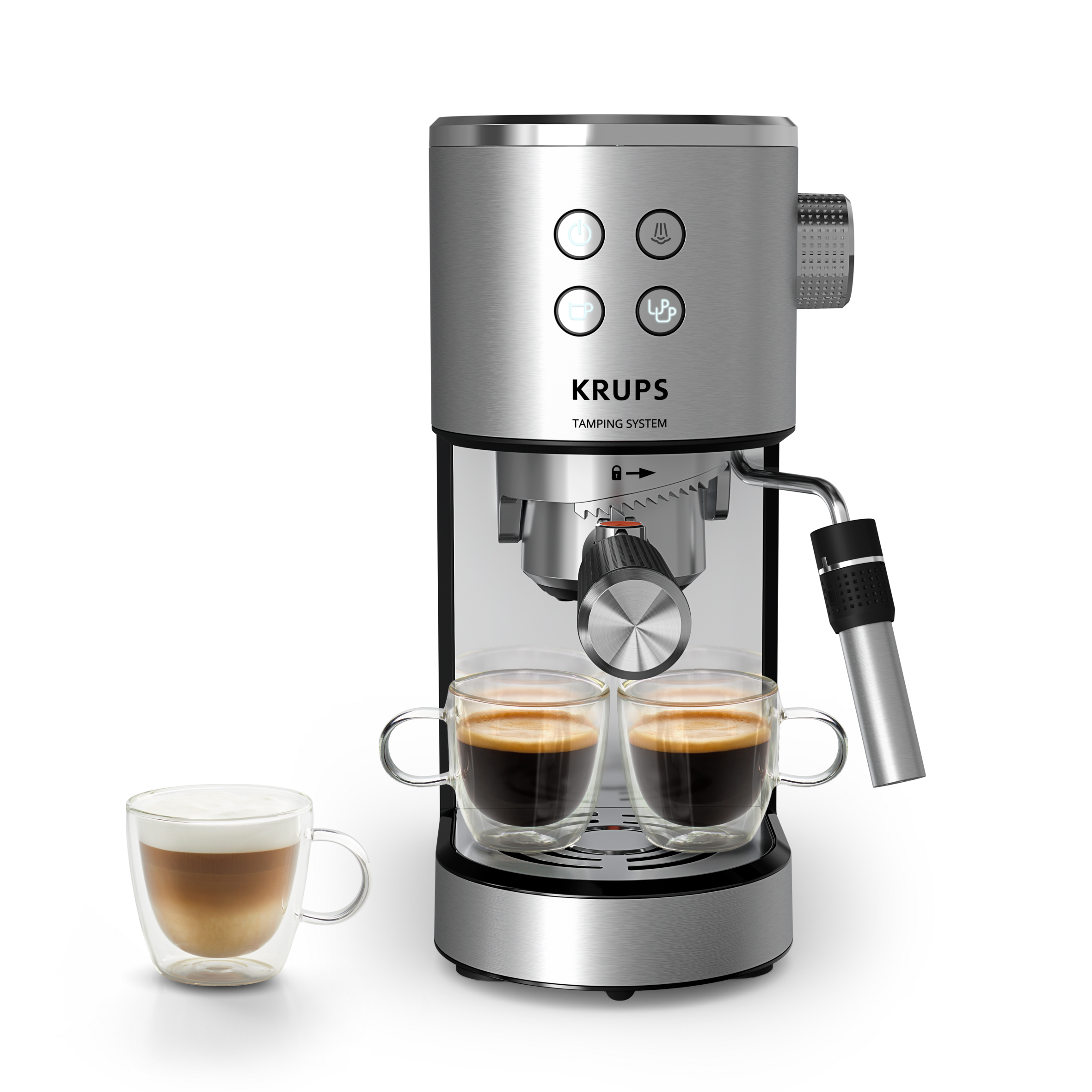 Virtuoso+ Tamping System, Espressomaschine, Barista-Qualität