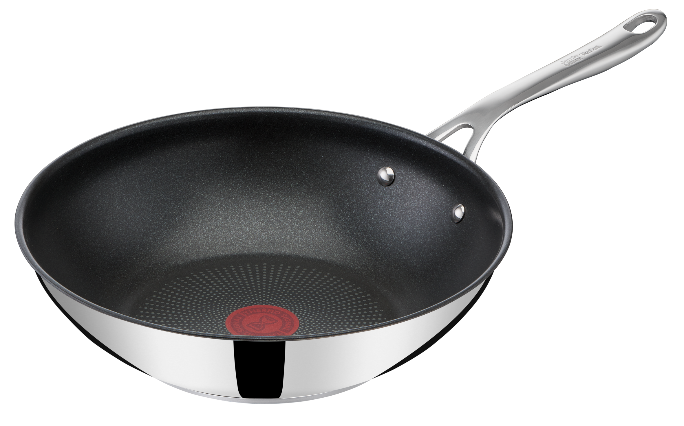 Jamie Oliver Cook's Direct Edelstahlwokpfanne 28cm, E30419