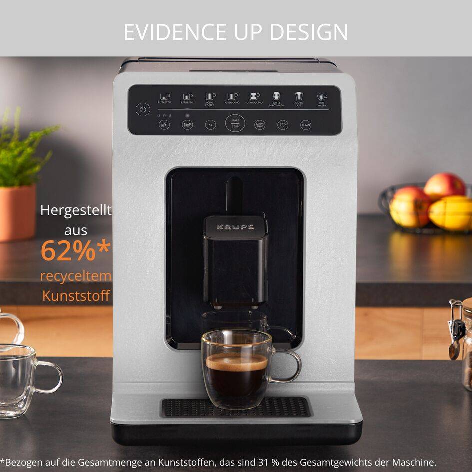 Evidence UP Kaffeevollautomat mit Ecodesign-Ansatz EA897A