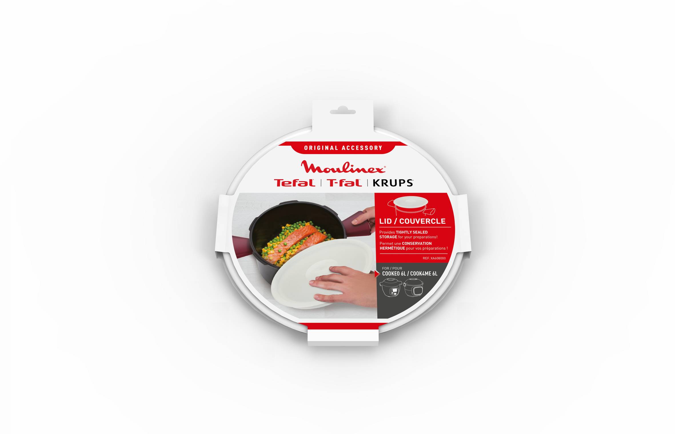 Aufbewahrungsdeckel für den Cookeo-Behälter XA608000