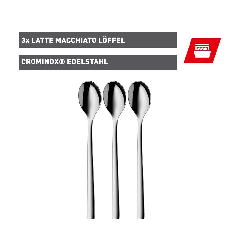 Trend Latte Macchiato Löffel, 3 Stück