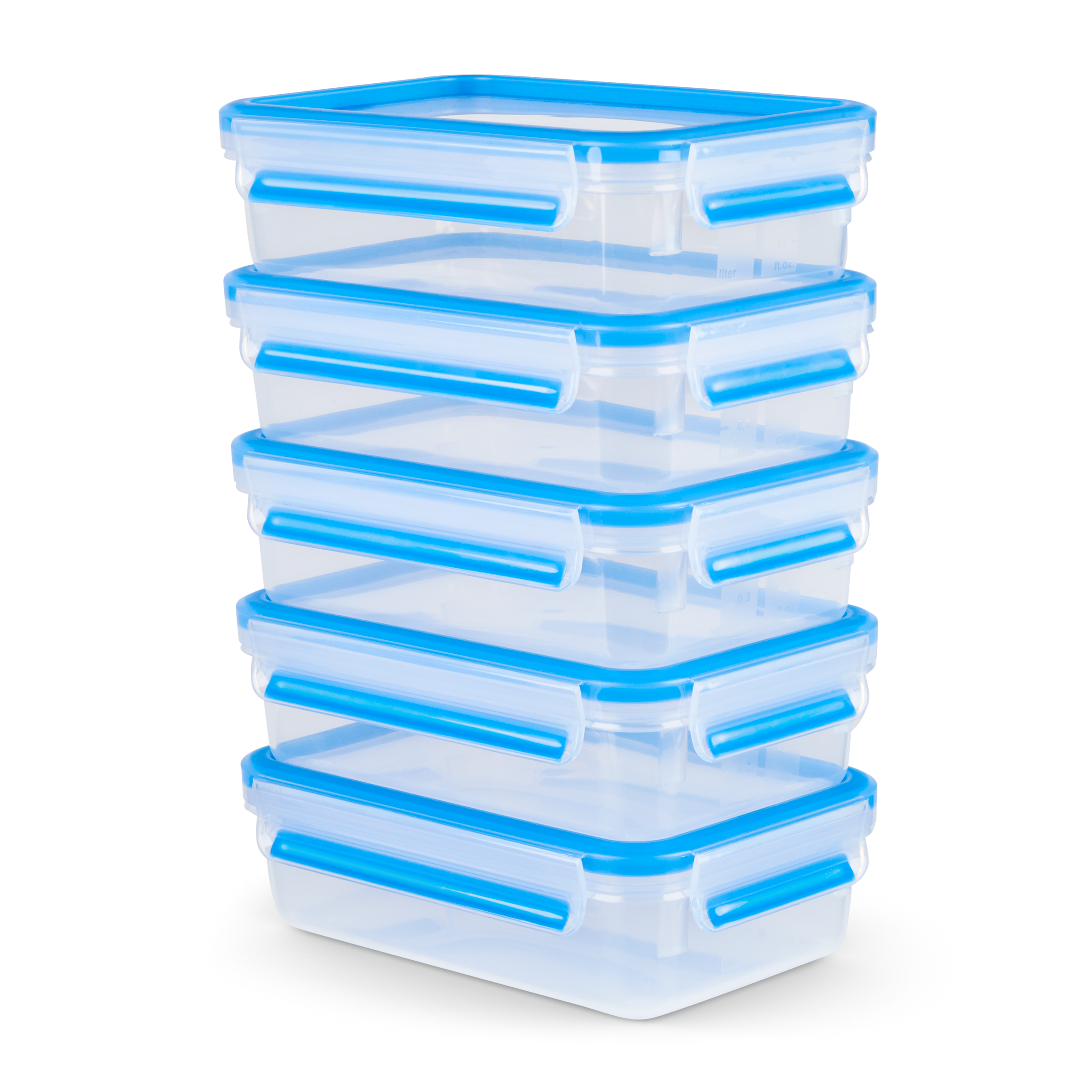 CLIP & CLOSE FRISCHHALTEDOSEN 5-teiliges SET 0,8L N10307