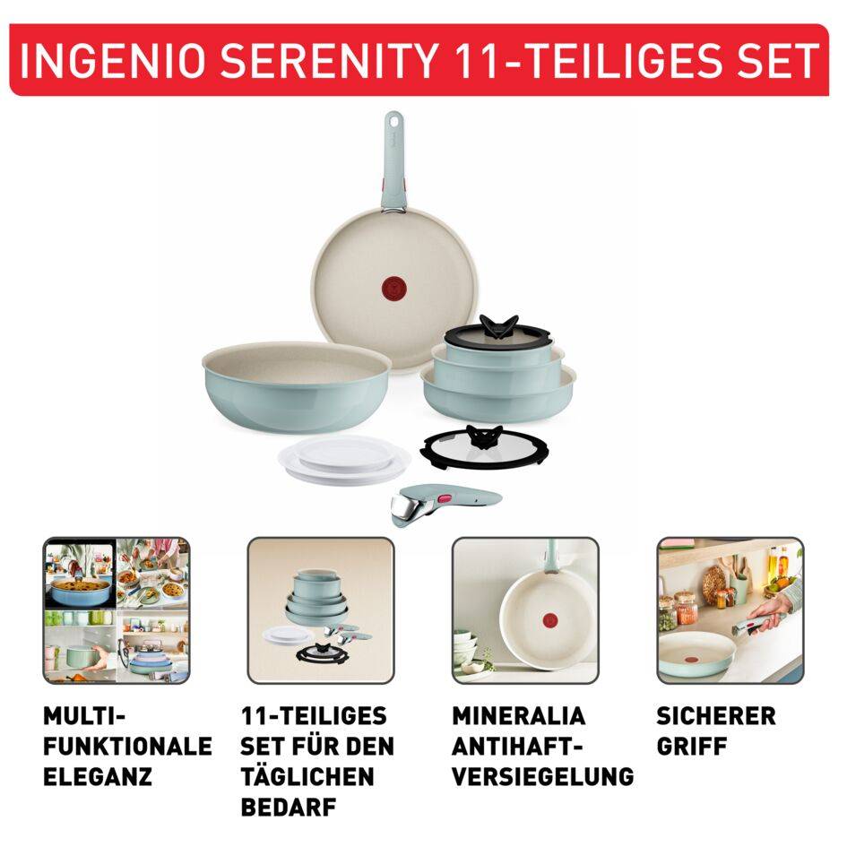 Ingenio Serenity 11-teiliges Set Eucalyptus L828SB