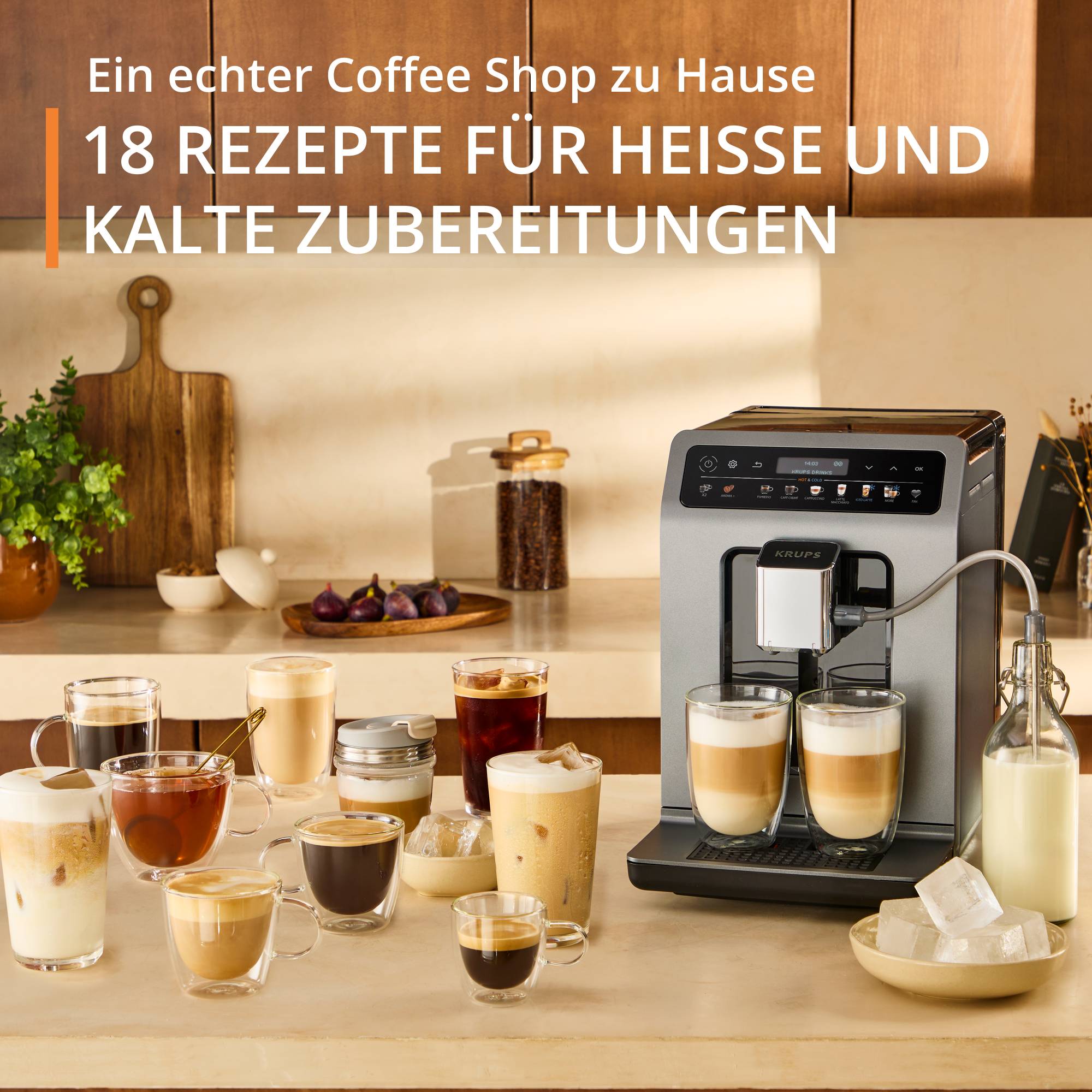 Evidence Hot & Cold, Kaffeevollautomat, EA898GF