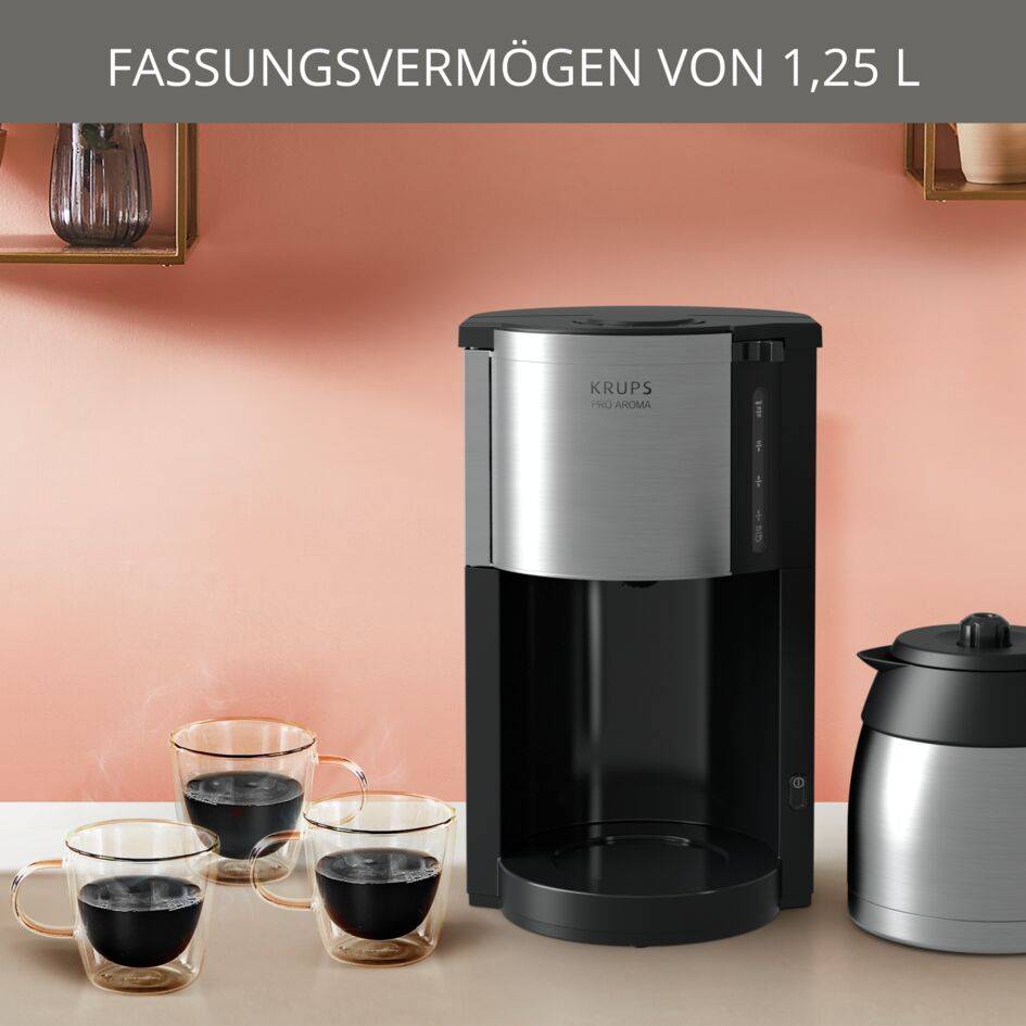 Pro Aroma Thermo Filterkaffeemaschine KM305D