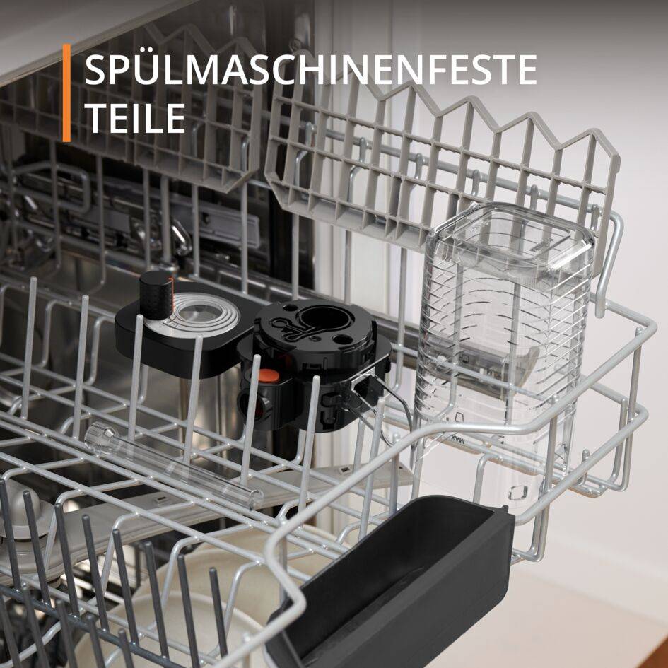 Sensation Milk, Kaffeevollautomat, 6 Kaffee- und Milchgetränke, Milk Maestro Technologie, Silber