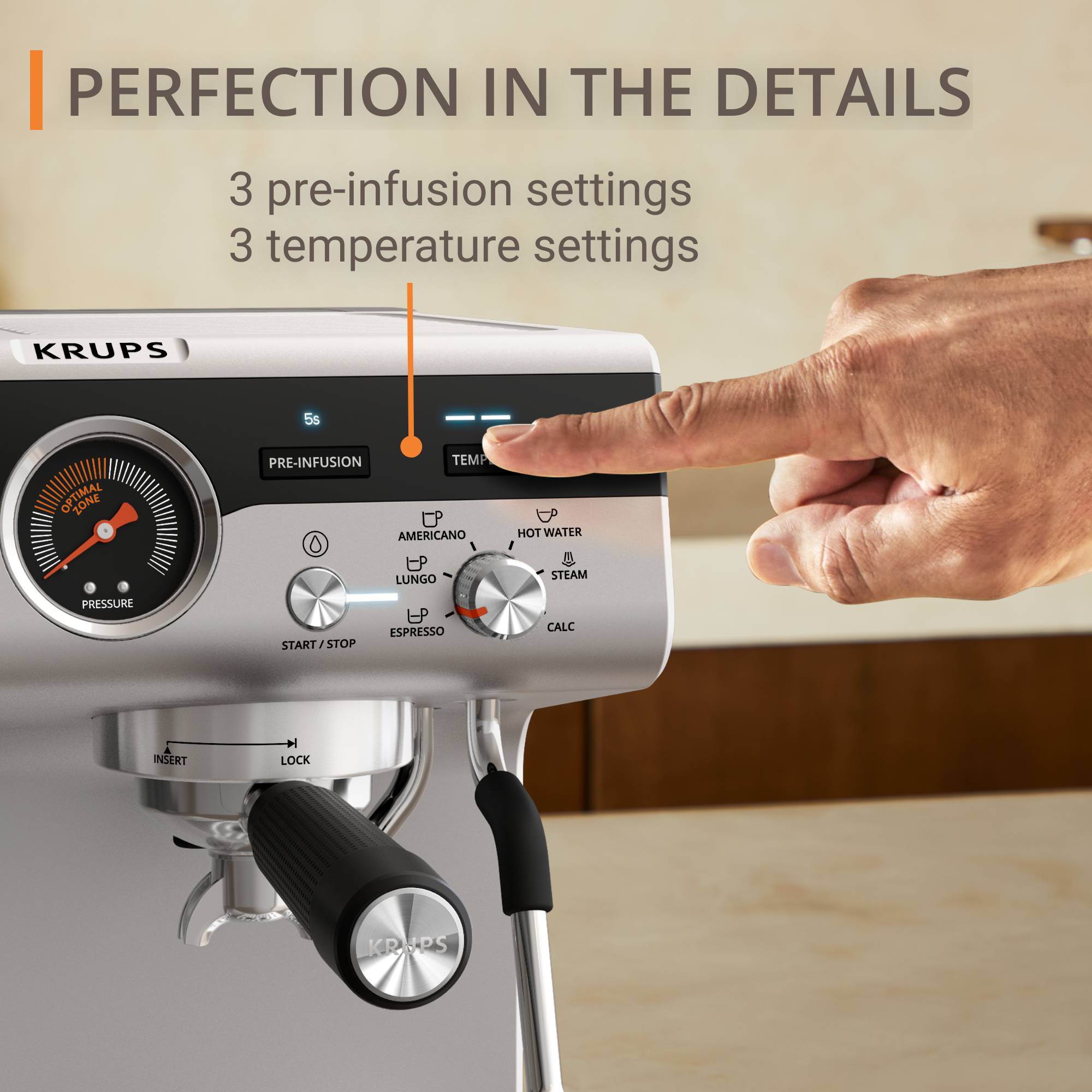 Precision Siebträgermaschine XP801T