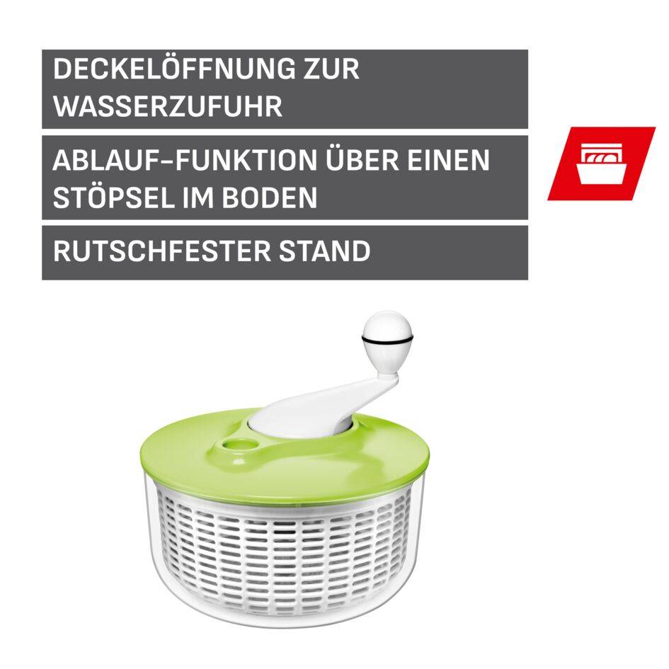 Silit Salatschleuder, Grün