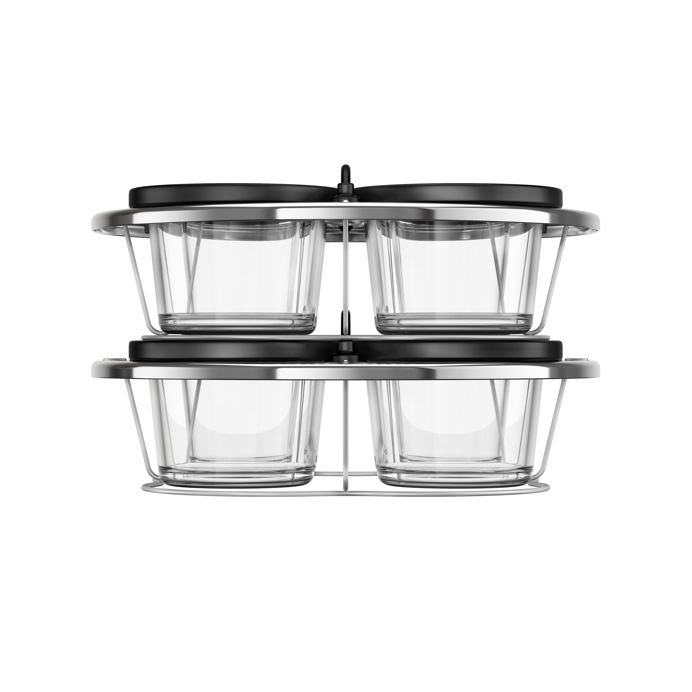 Set mit 8 Gläsern, Zubehör für multifunktionales Küchengerät Cookeo, einfache Handhabung XA6140E2