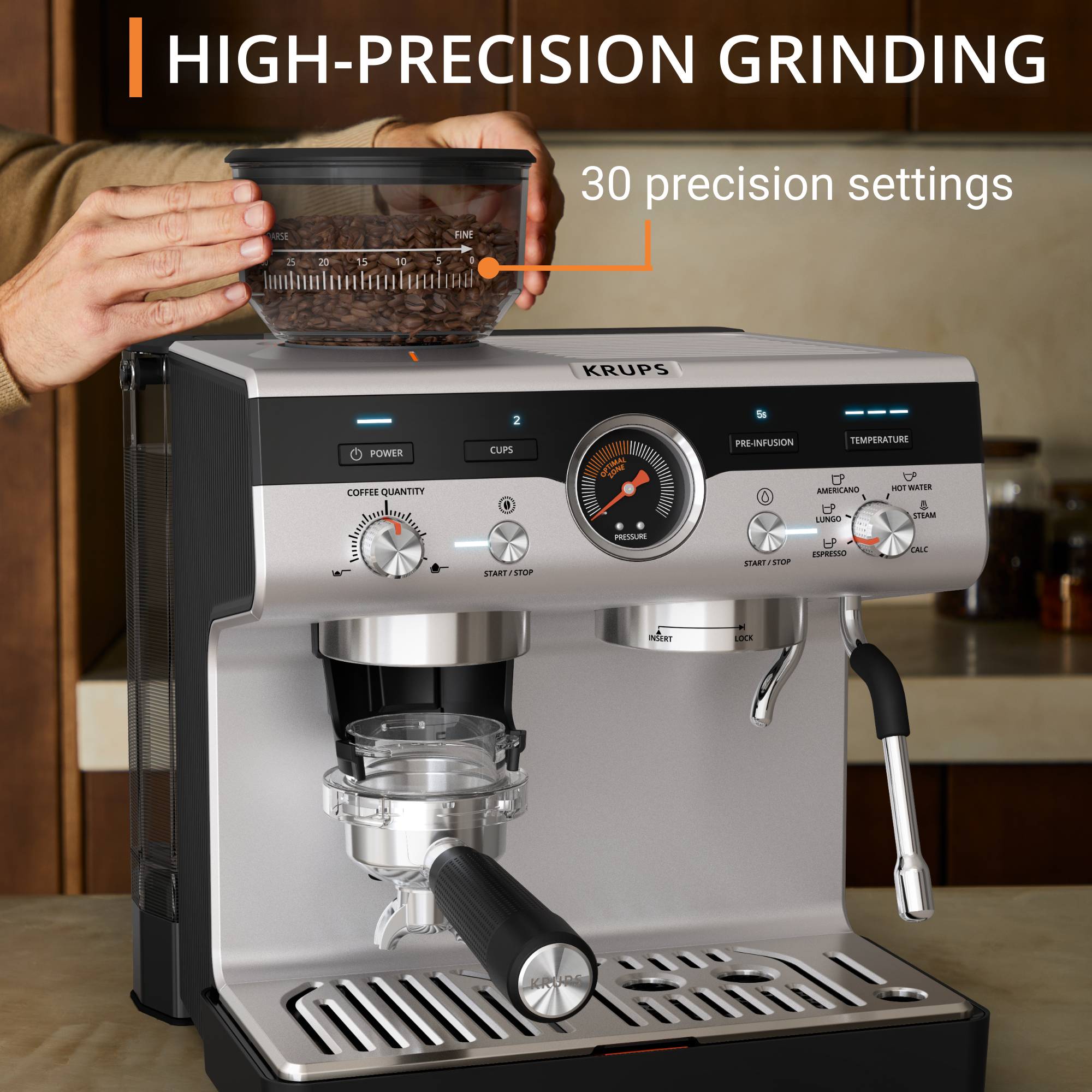 Precision Siebträgermaschine XP801T