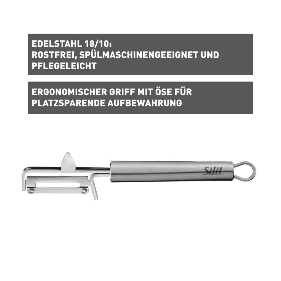 Silit Classic Line Gemüseschäler, 19 cm