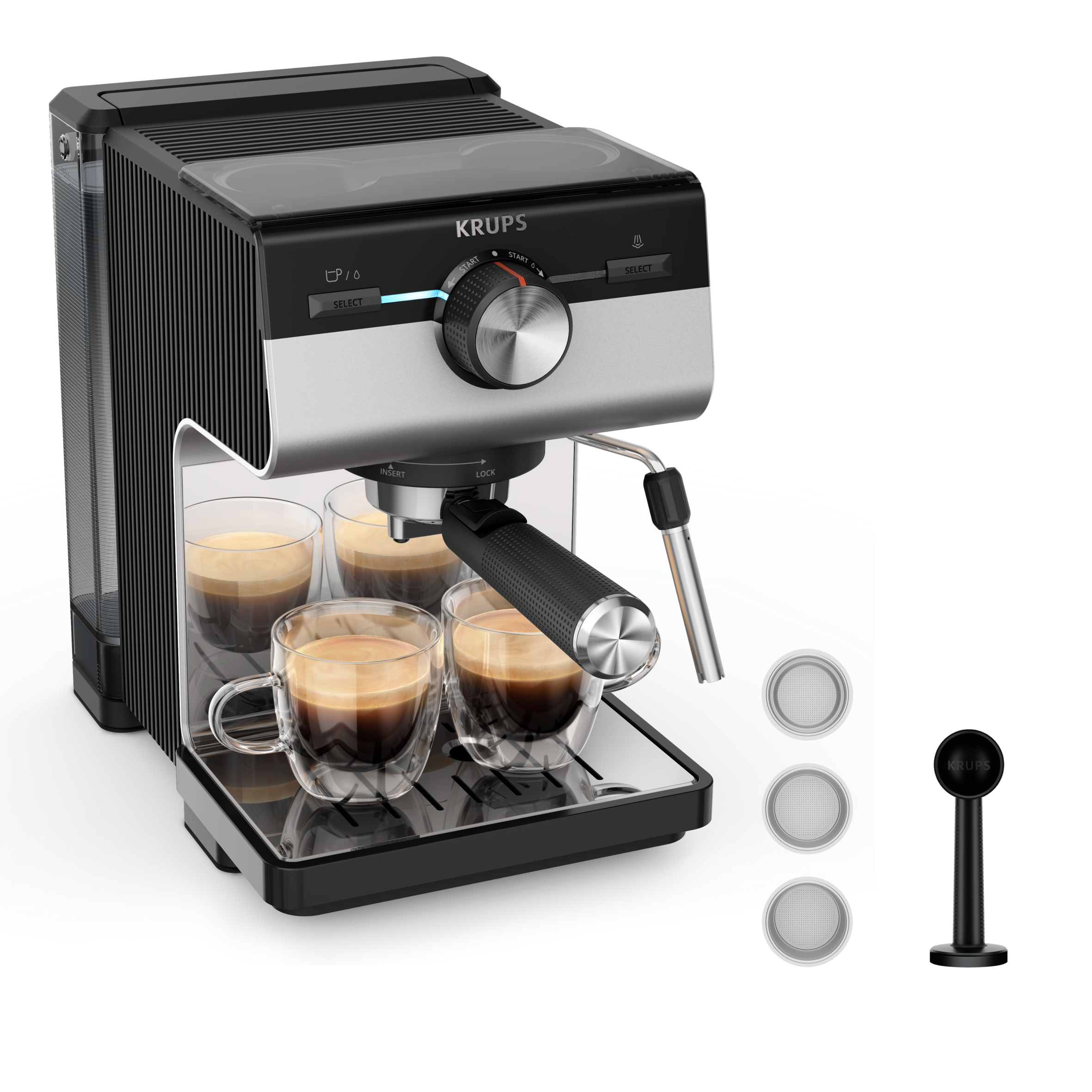 Authentic+ Siebträgermaschine XP384E