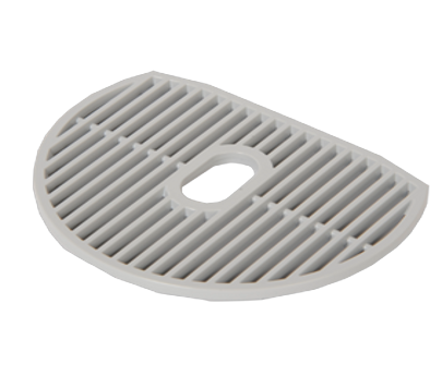 Abtropfgitter arktisgrau MS-623500