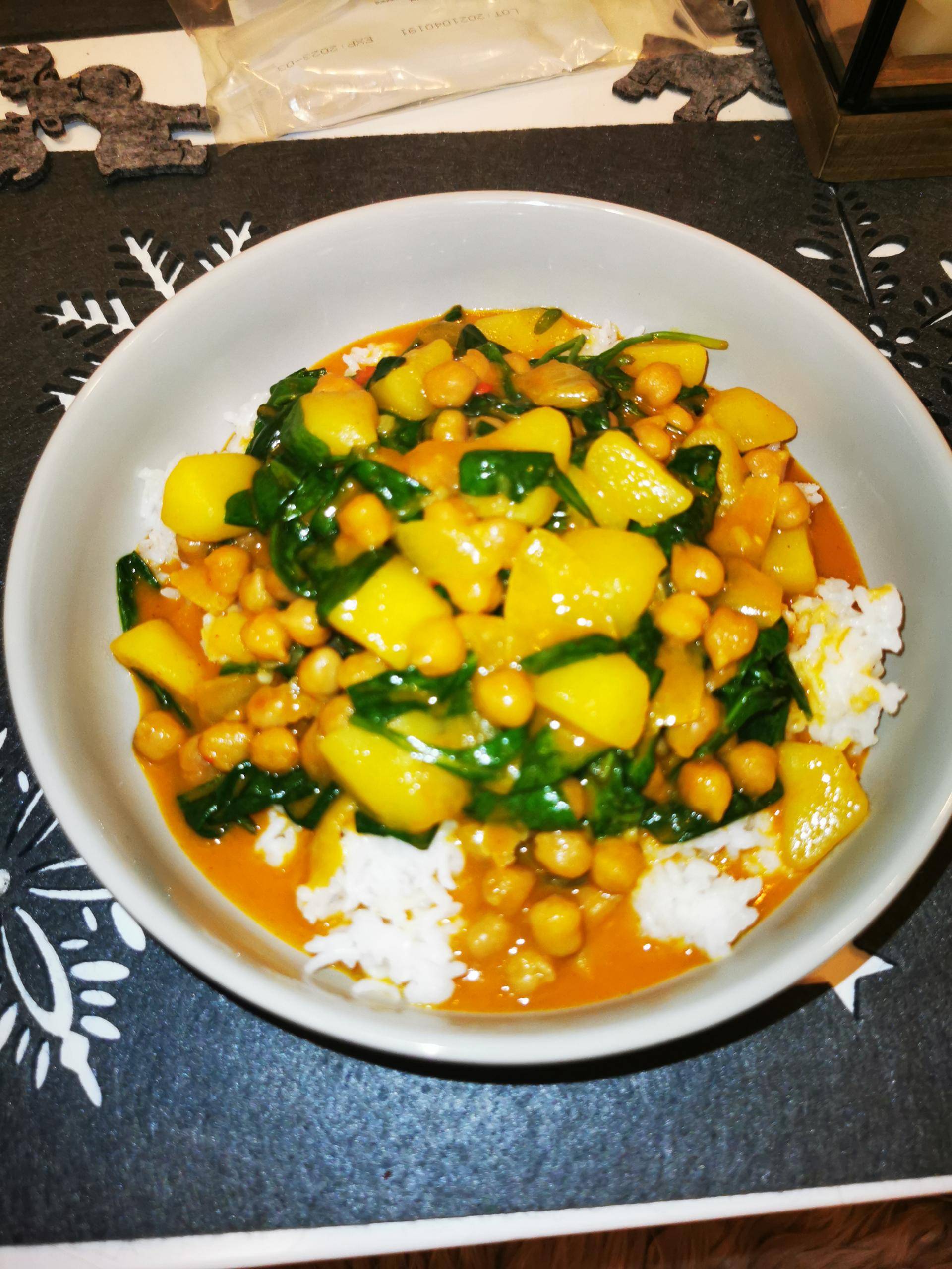 Kichererbsen Spinat Curry - Rezepte Cookeo | Krups