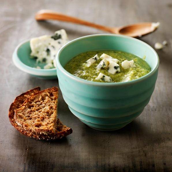 Brokkolisuppe mit Blauschimmelkäse - Rezepte Prep & Cook | Krups