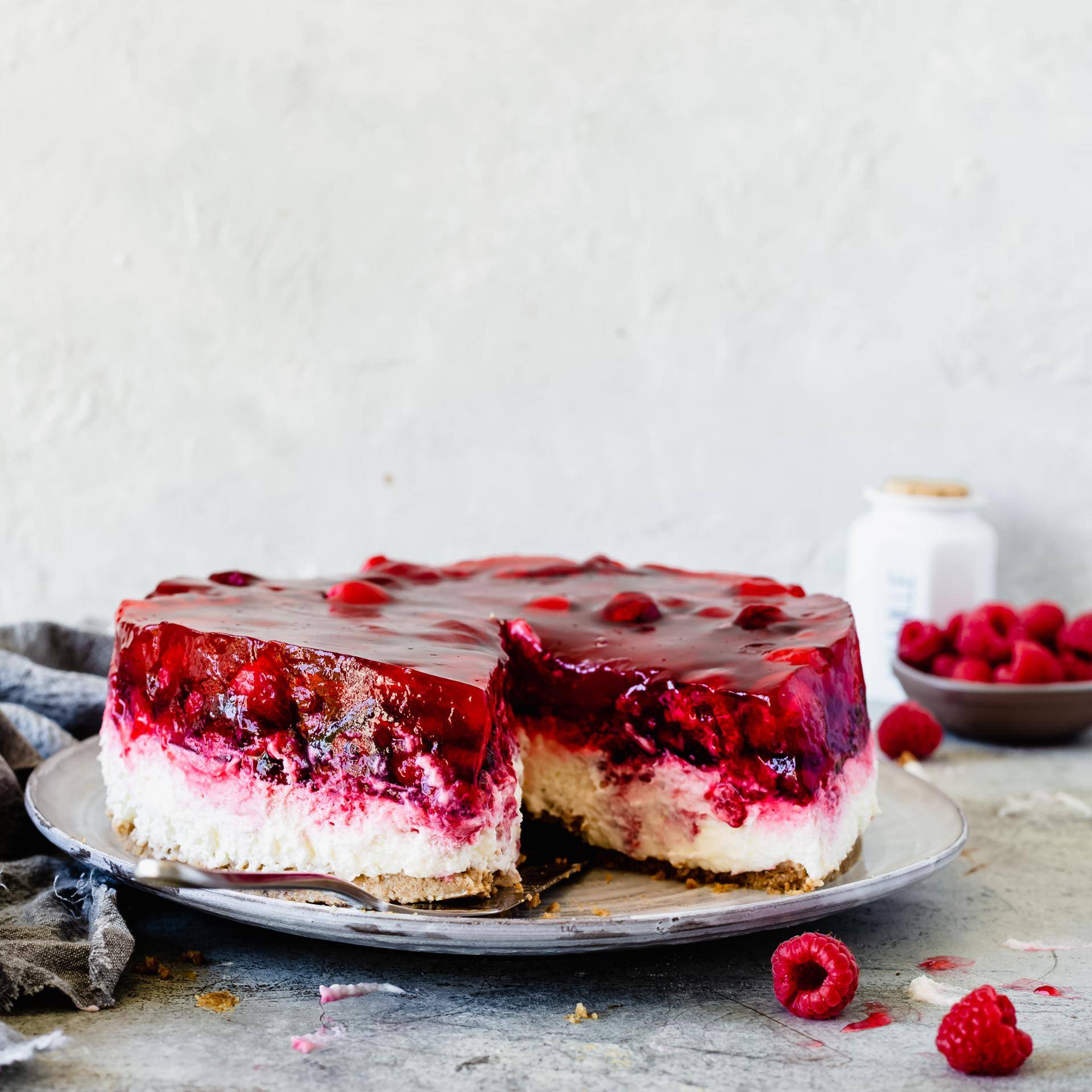 Himbeer Joghurt Torte - Rezepte Prep & Cook | Krups