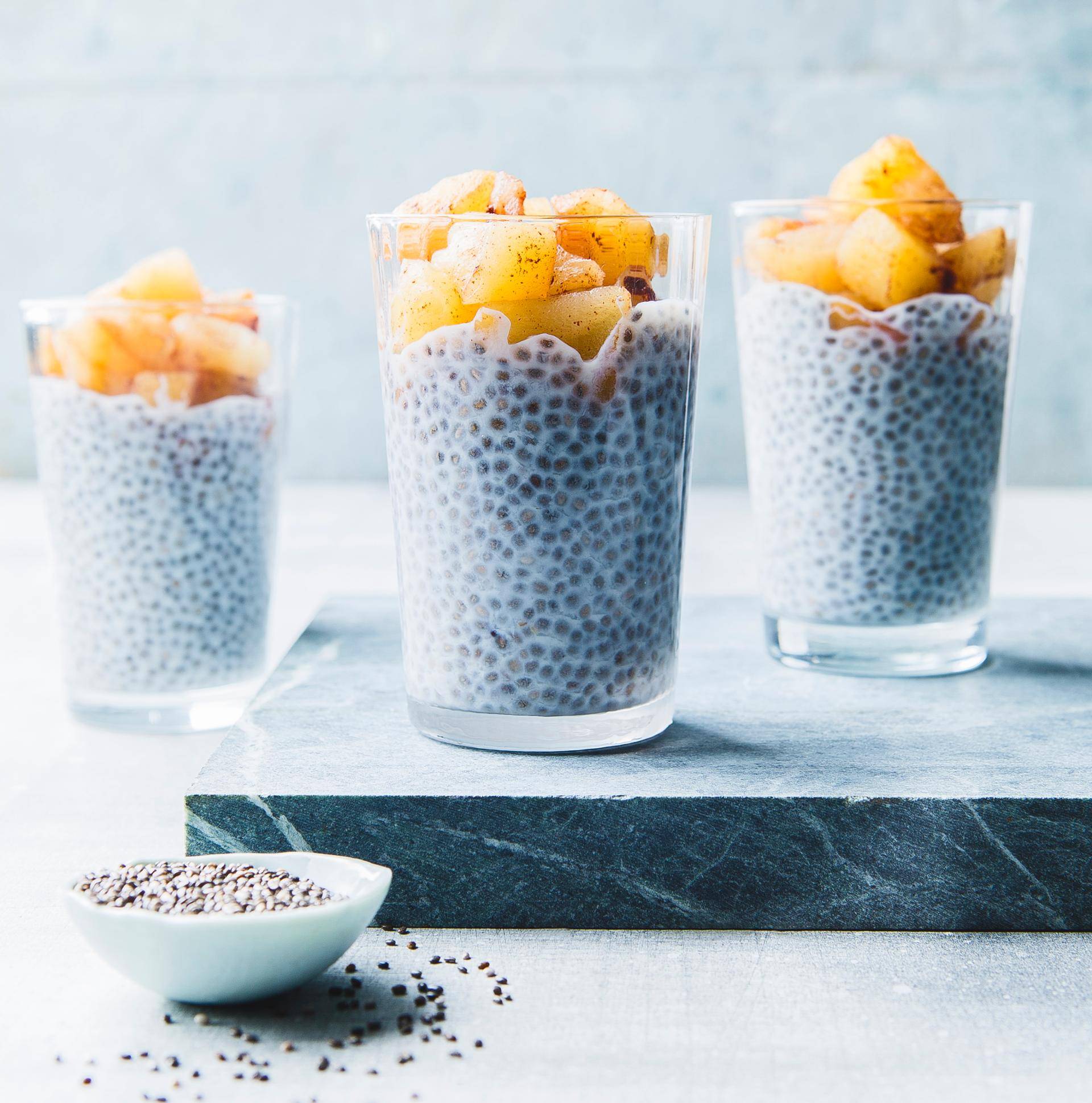 Apfel-Chia-Pudding - Rezepte undefined | Krups