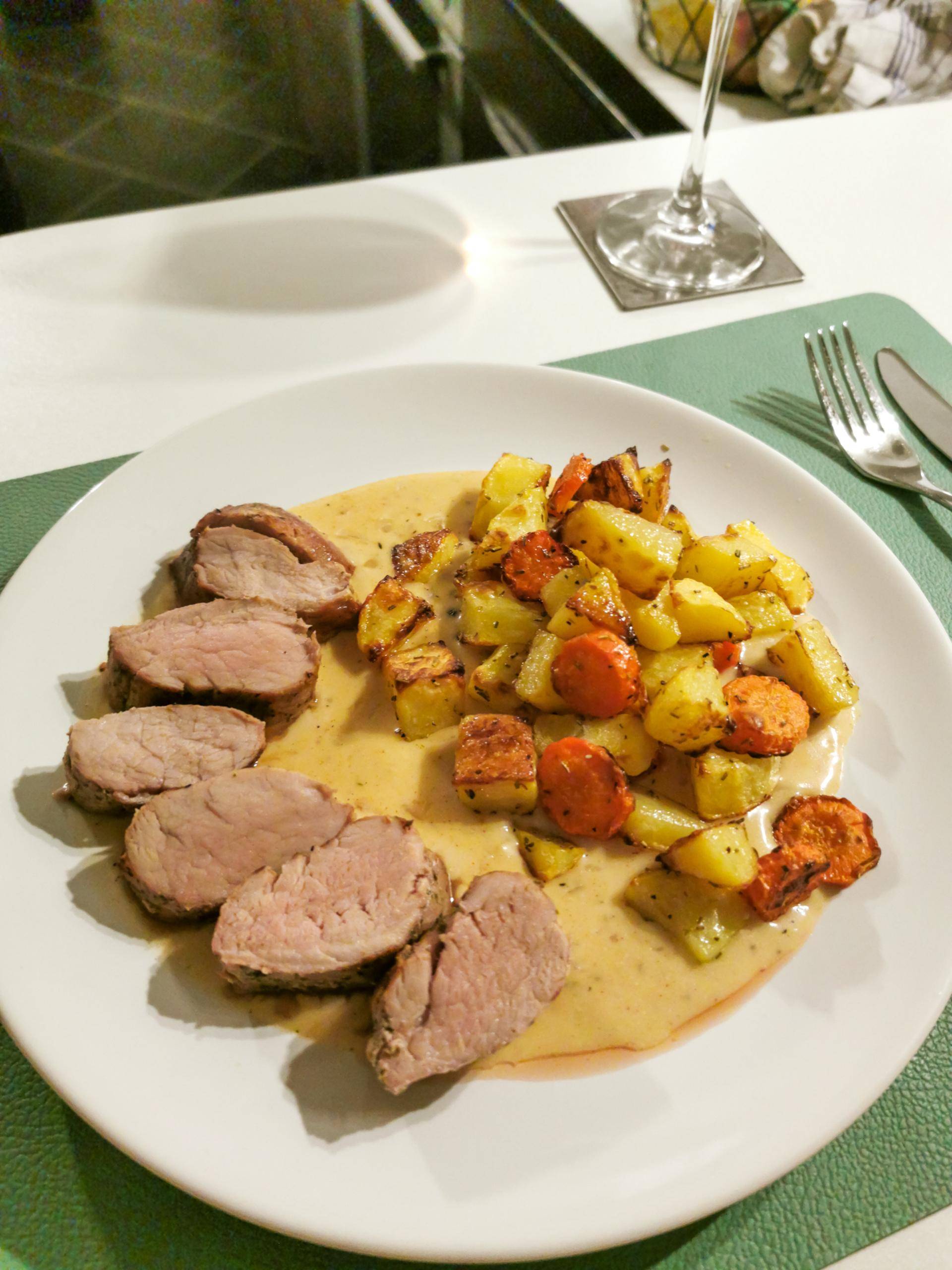 Sous Vide Schweinefilet mit Cognac Pfeffersauce - Rezepte Prep & Cook | Krups