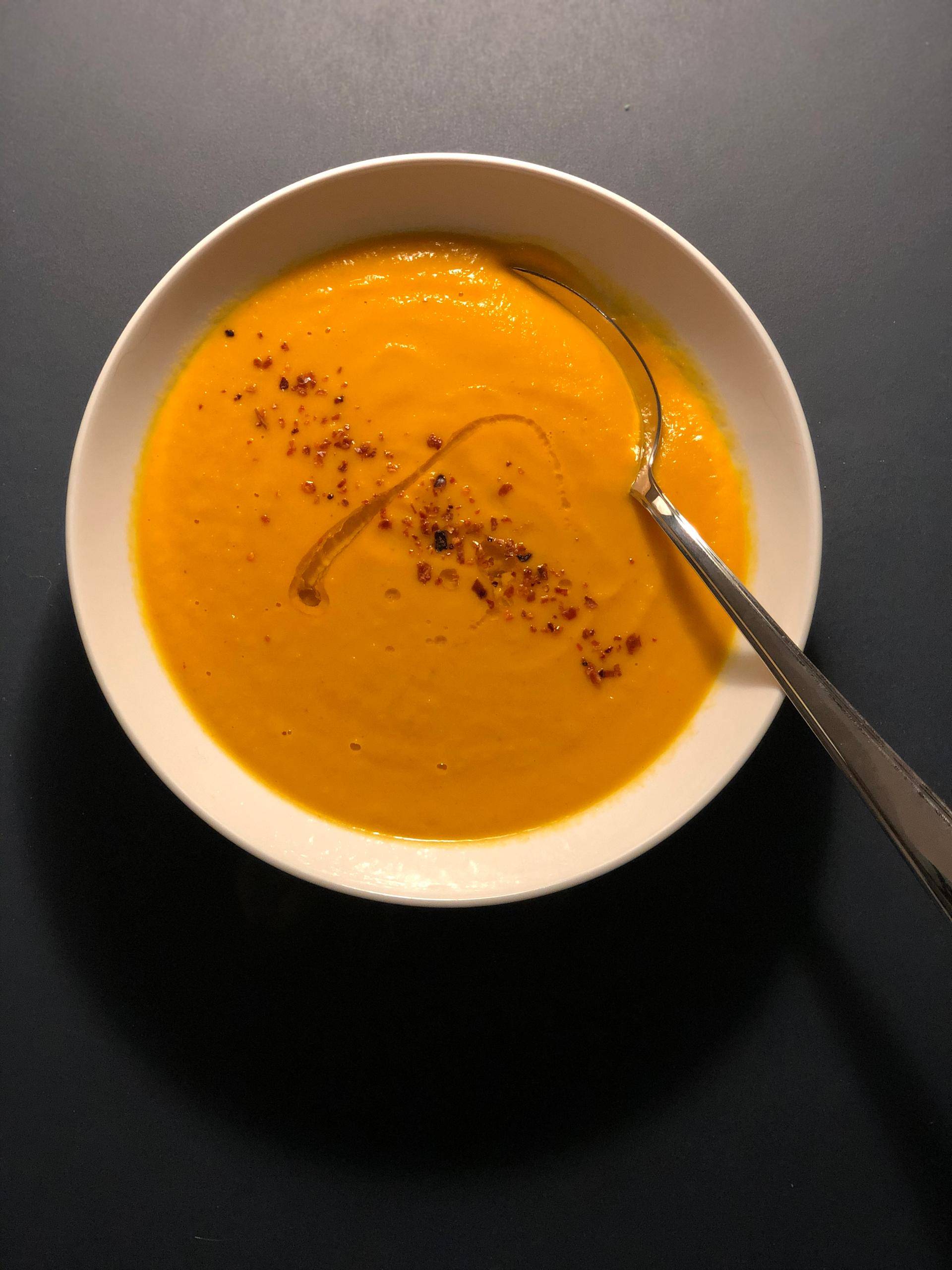 Vegane Möhren-Ingwer-Suppe - Rezepte Prep & Cook Connect | Krups