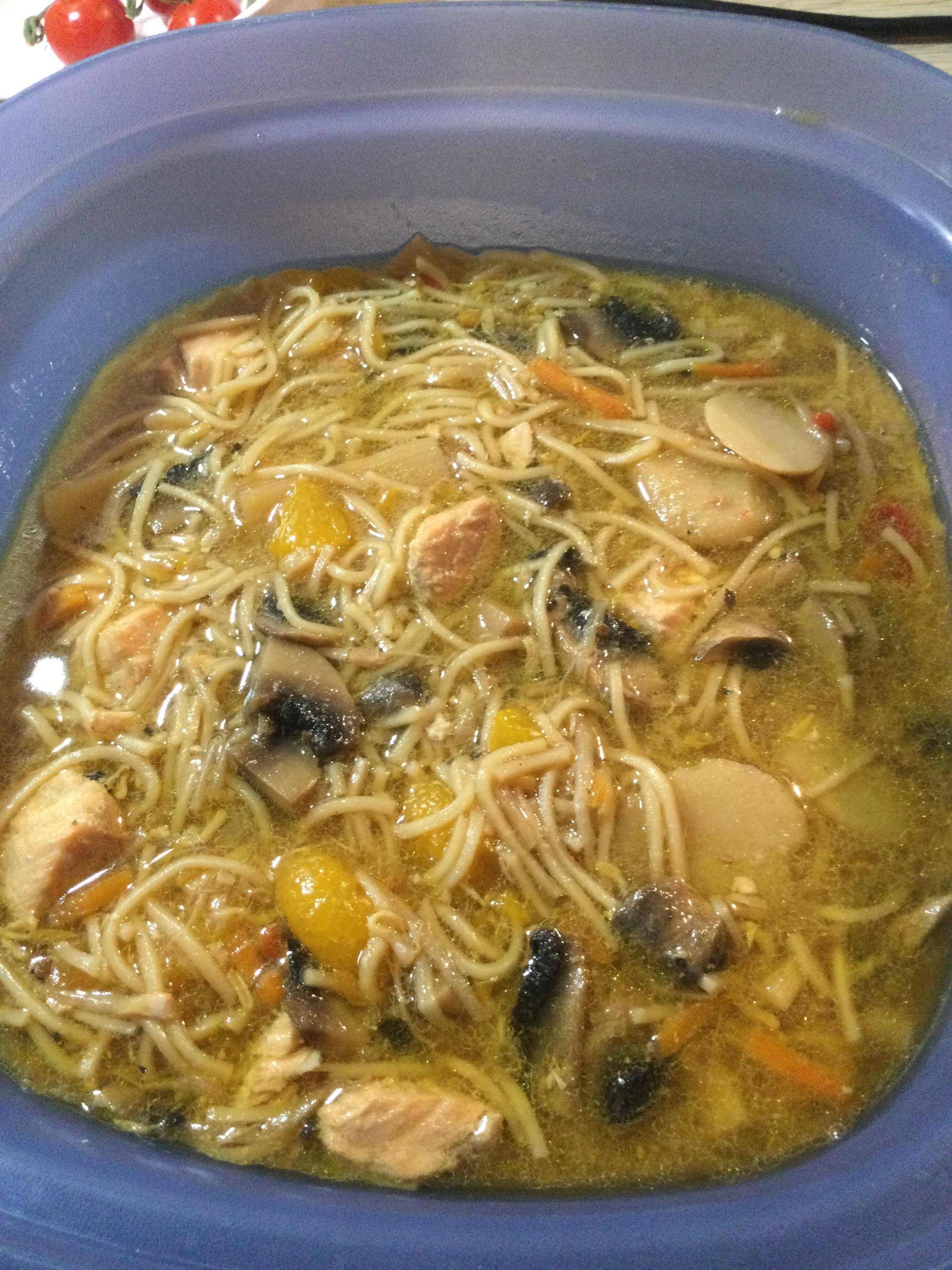 Asiatische Lachssuppe - Rezepte Cookeo | Krups
