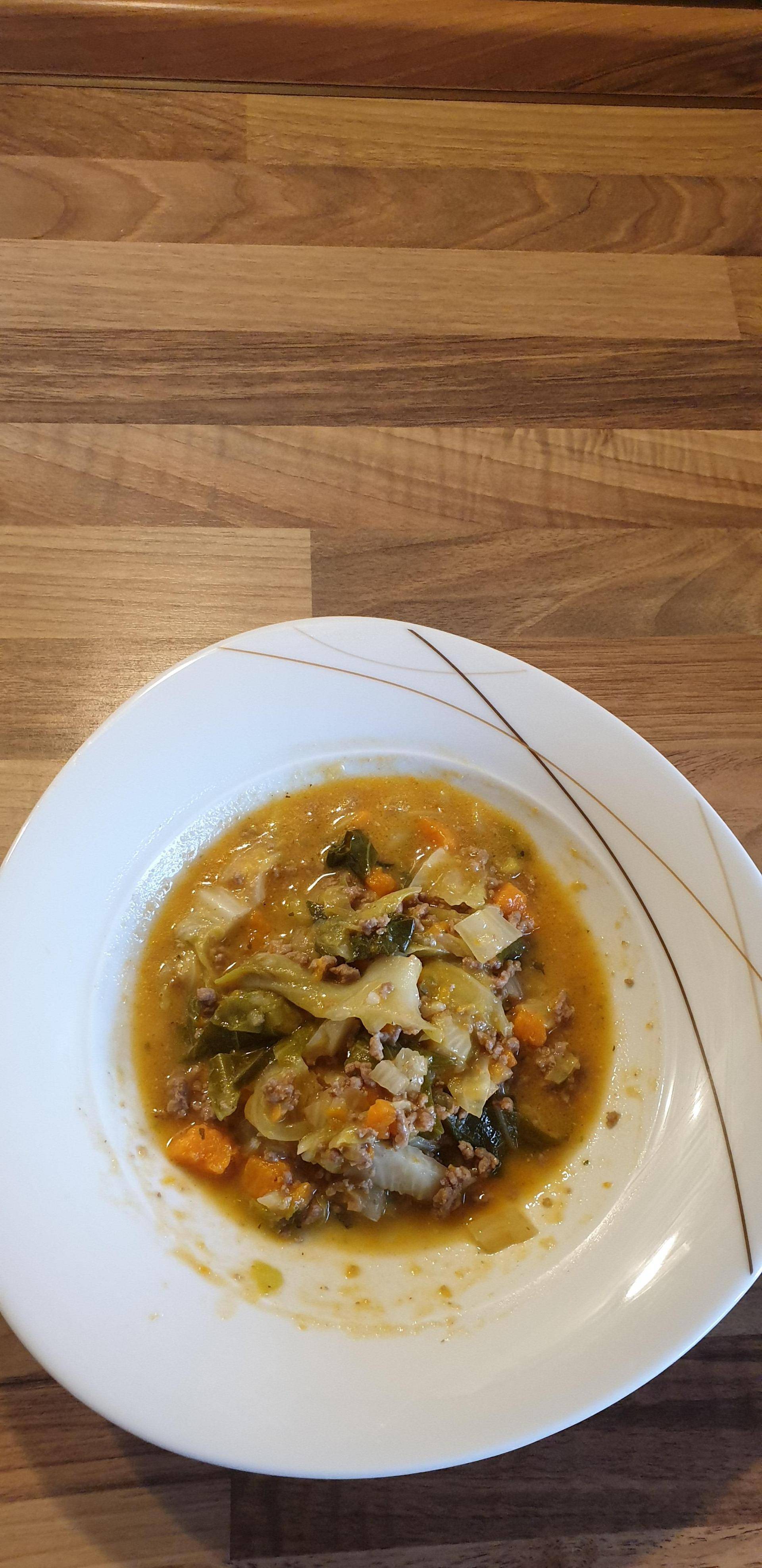 Spitzkohl-Fenchel-Eintopf mit Hack und Süßkartoffel - Rezepte Cookeo | Krups