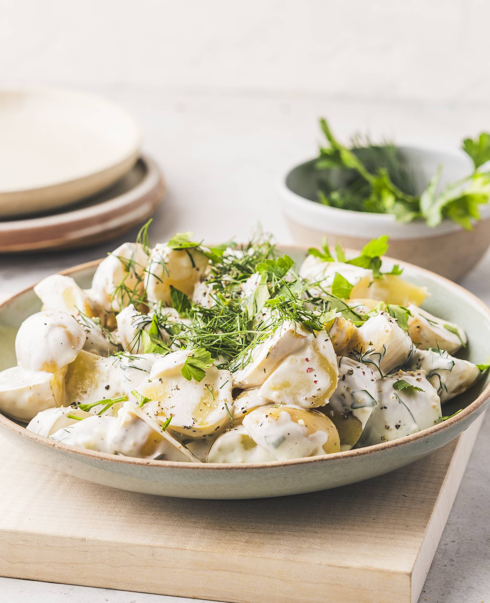 Gesunder Kartoffelsalat - Rezepte Cookeo 9in1 | Krups