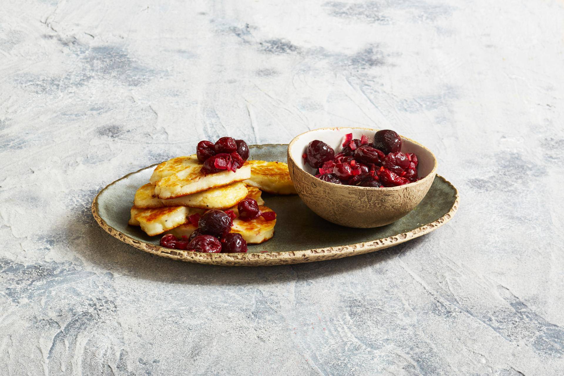 Kirsch-Chutney und Halloumi - Rezepte undefined | Krups