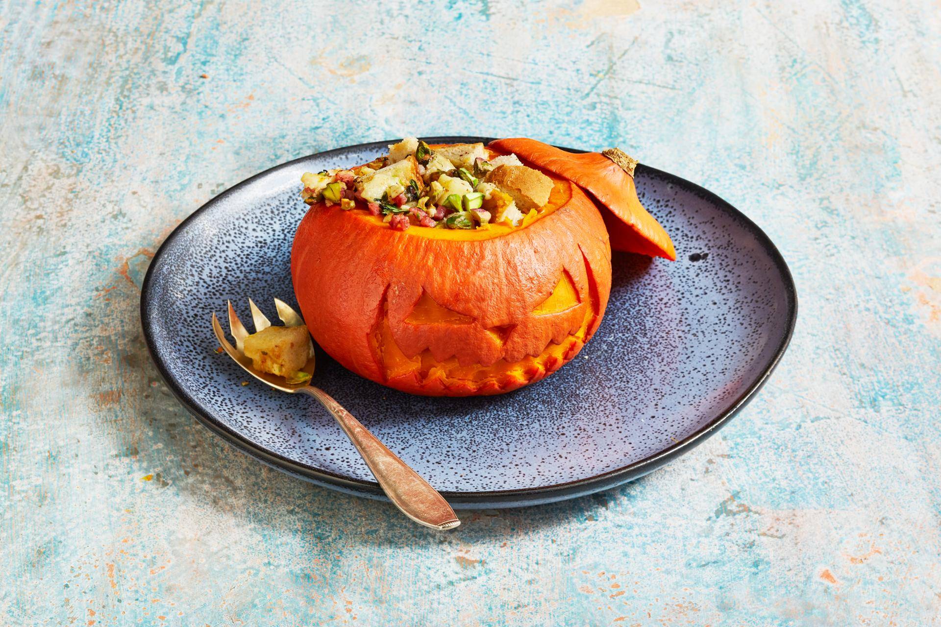 Gefüllter Kürbis - Rezepte undefined | Krups