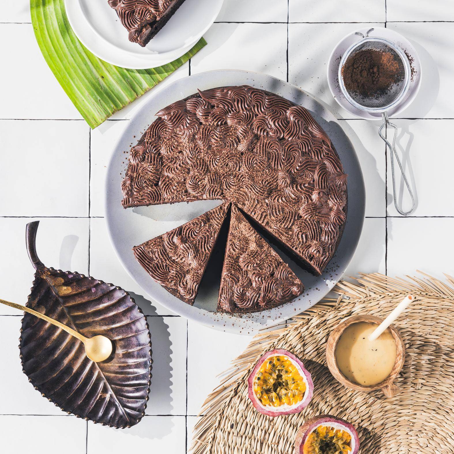 Schokoladenkuchen mit Ganache - Rezepte Perfectmix + | Krups