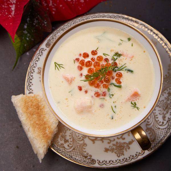 Lachscreme-Suppe - Rezepte Prep & Cook | Krups