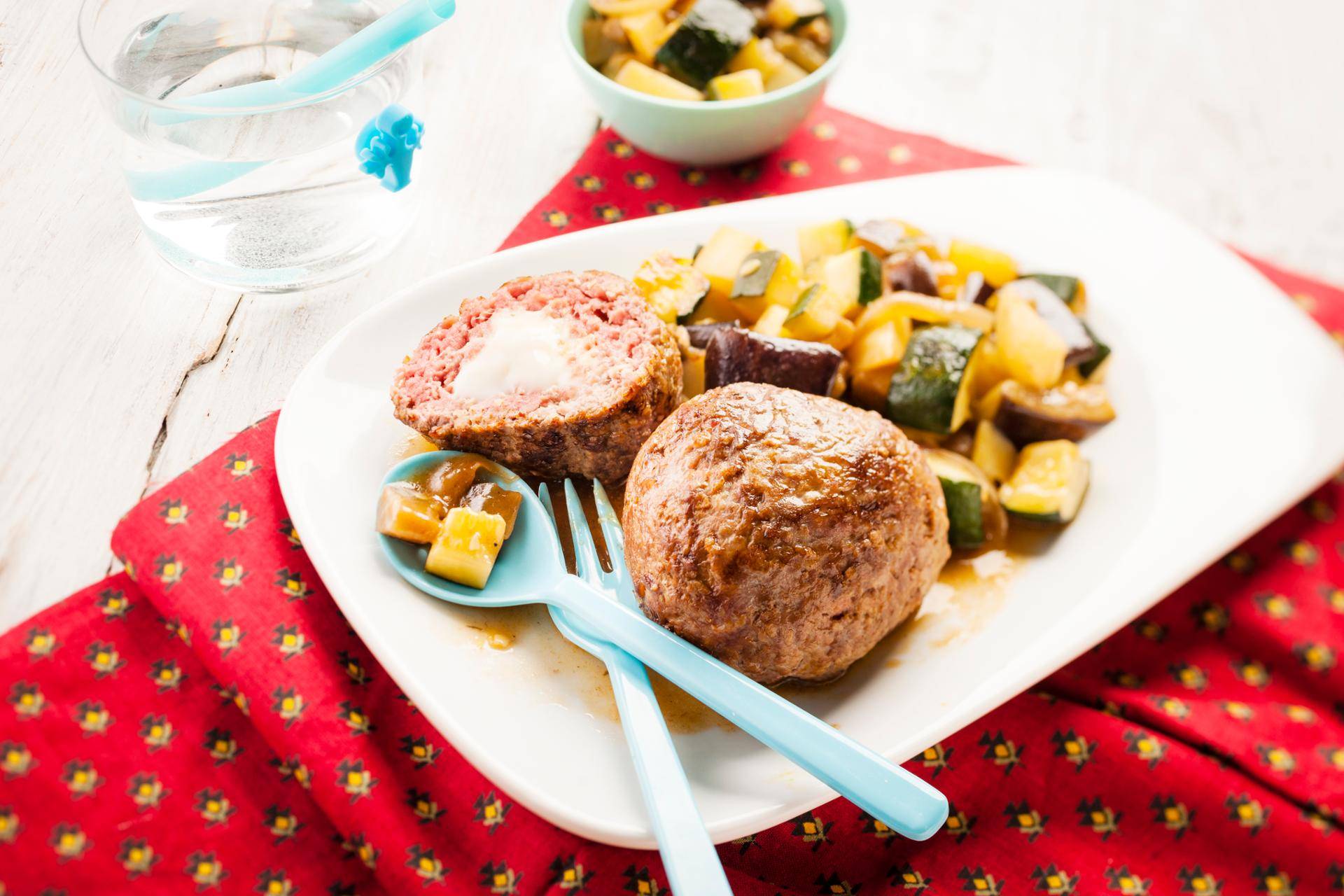 Mit Käse gefülltes Fleisch - Rezepte Cookeo | Krups