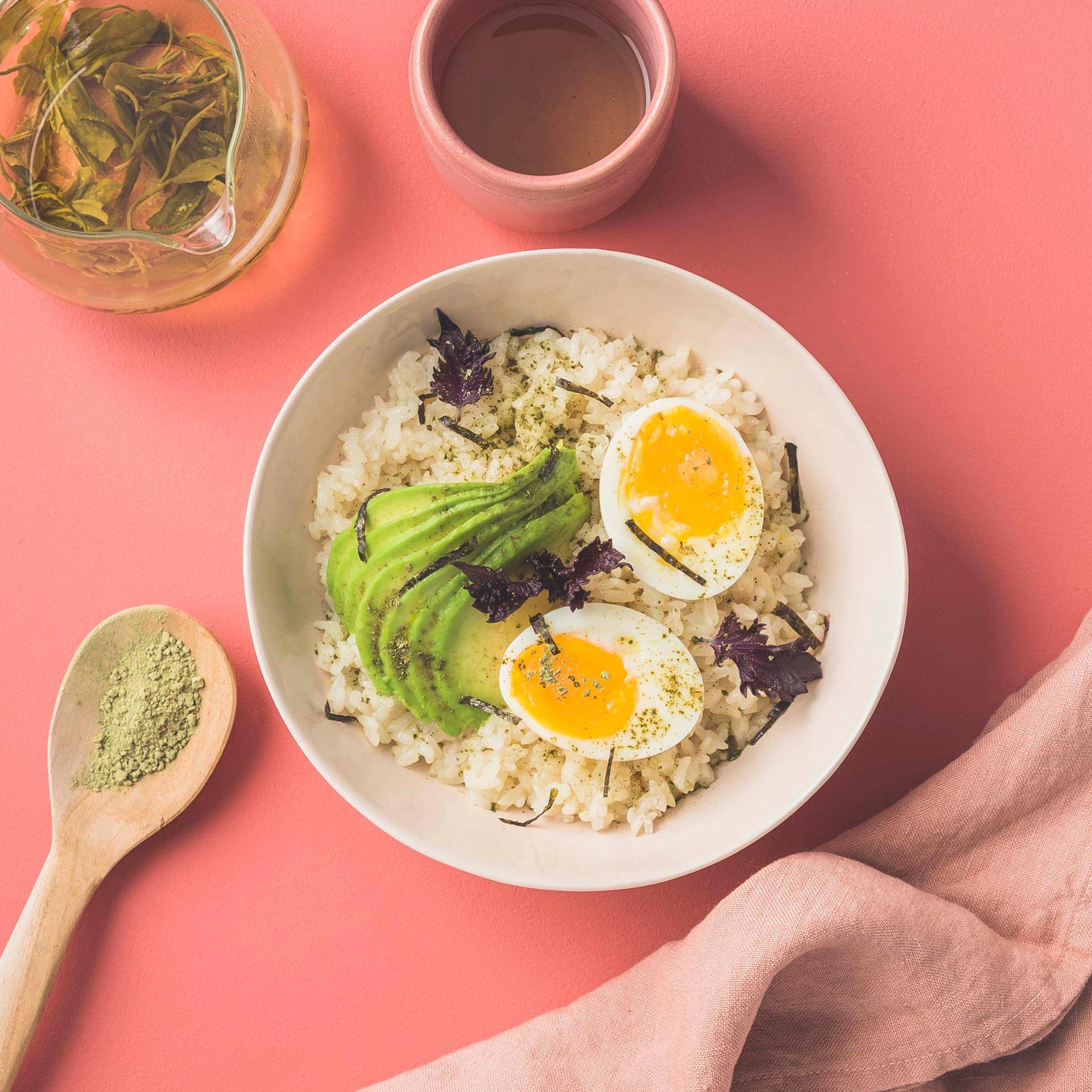 Reis-Bowl mit grünem Tee - Rezepte Cookeo | Krups