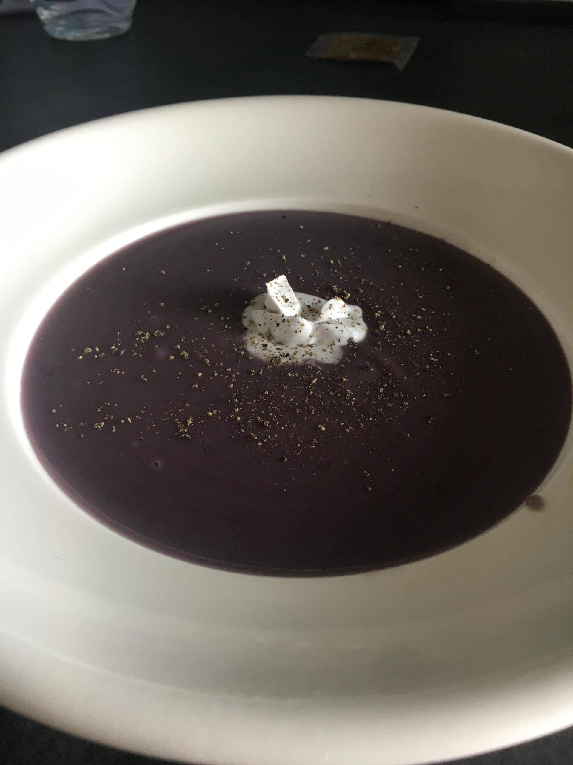 Violette Kartoffelsuppe - Rezepte Prep & Cook | Krups