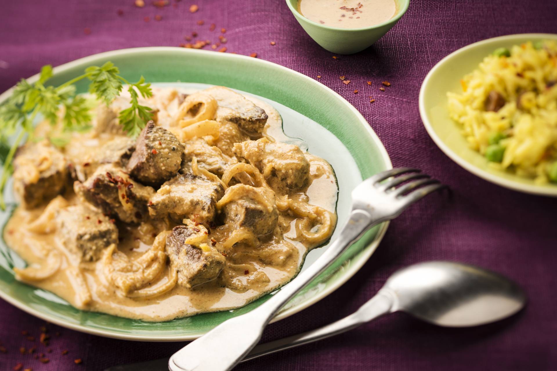 Schnelles Rindfleisch-Korma - Rezepte Cookeo | Krups