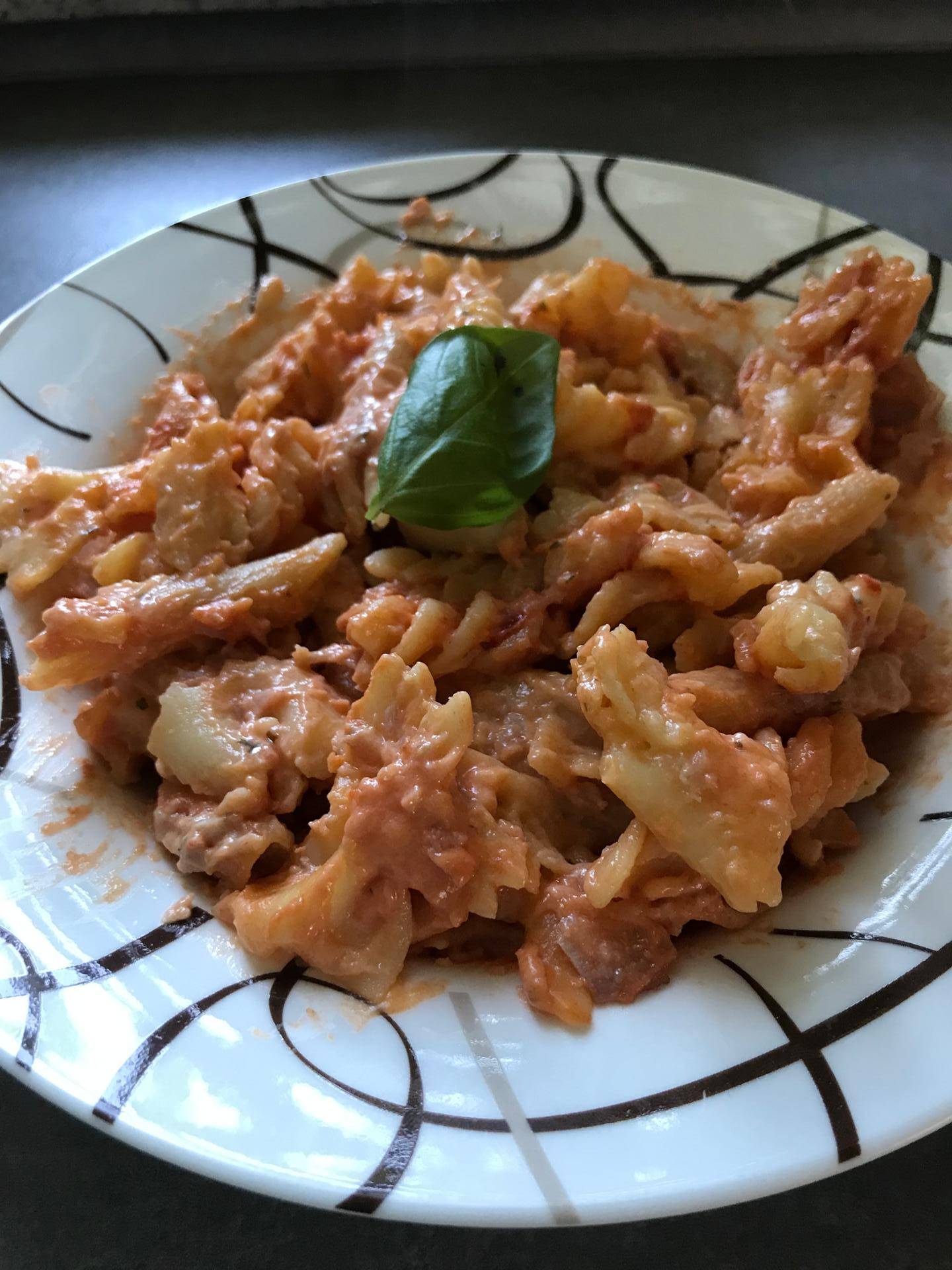 Nudeln in Tomatensahnesoße - Rezepte Prep & Cook Connect | Krups