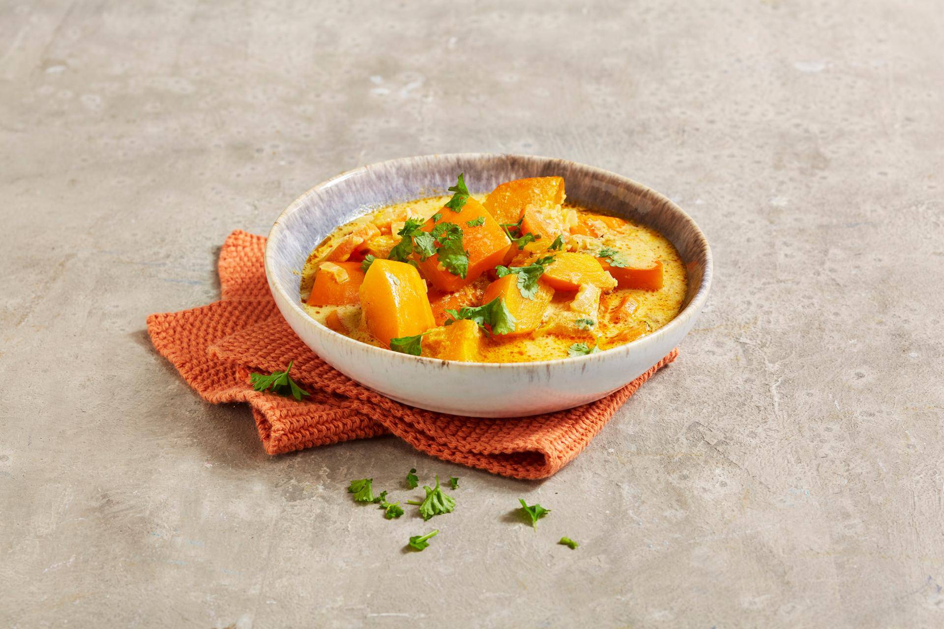 Veganes Kürbis-Curry - Rezepte Cookeo | Krups
