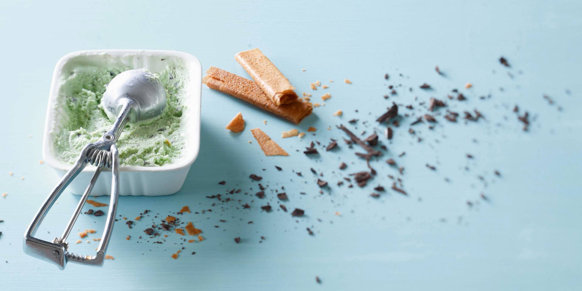 Kiwi- und Minzsorbet mit Pfefferminzlikör - Rezepte undefined | Krups