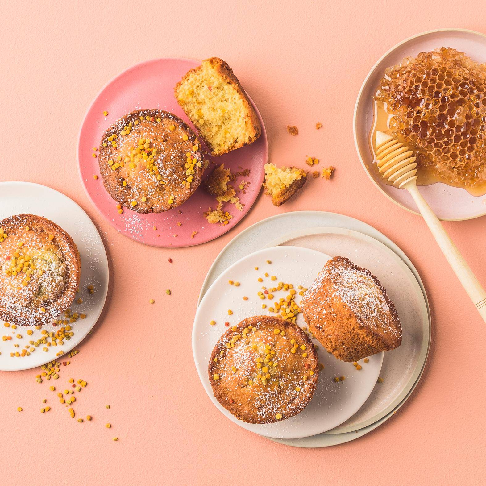 Honig-Blütenpollen-Muffins - Rezepte Prep & Cook | Krups