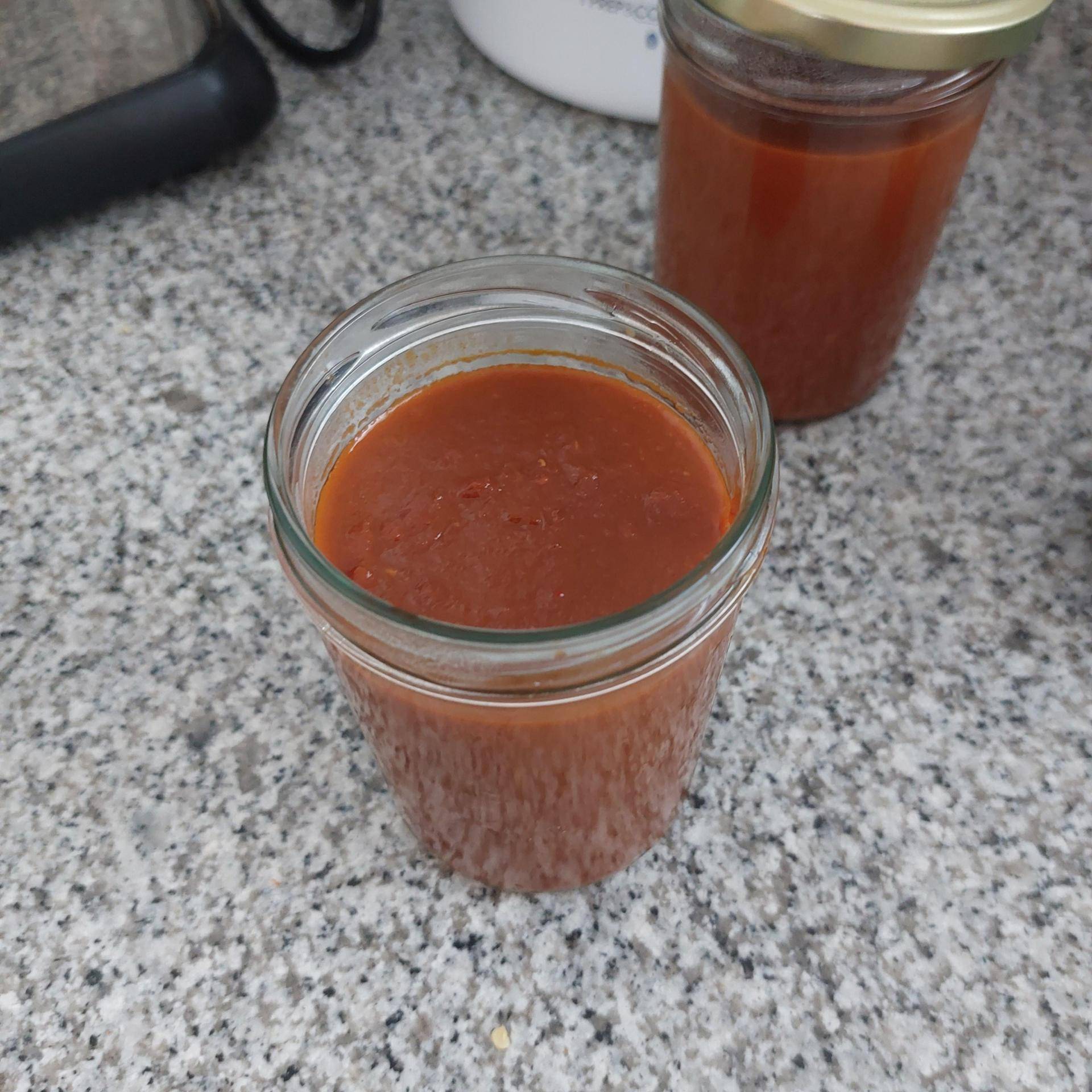 Scharfe BBQ Sauce - Rezepte Prep & Cook Connect XL | Krups